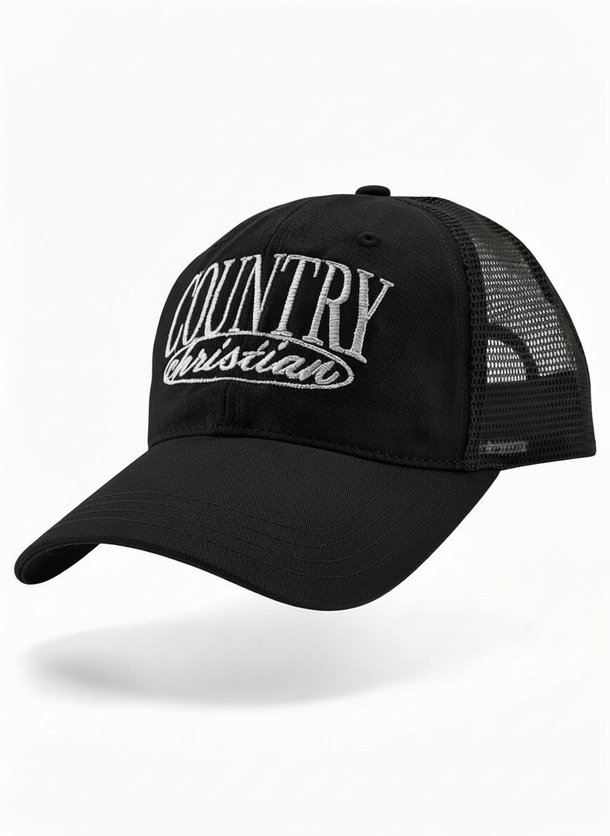Country Christian trucker hat