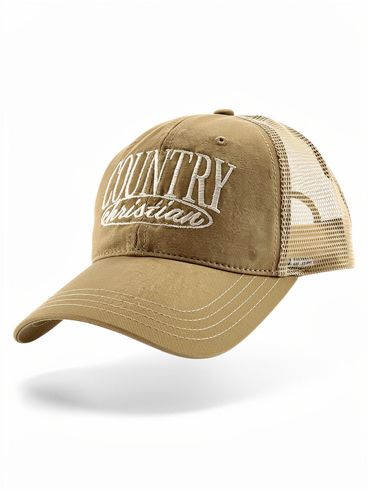 Country Christian trucker hat